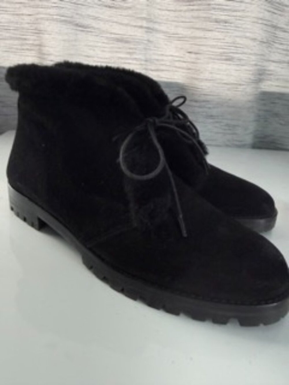 Manolo Blahnik Suede Ankle Boots